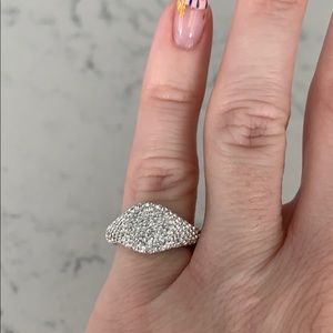 Swavorski Signet Ring AUTHENTIC